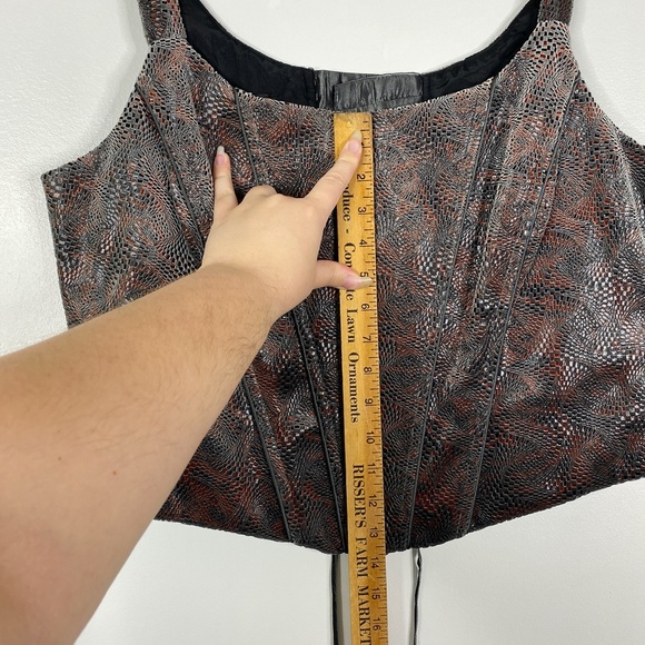 VTG Eliza of California Corset Top 2X (Runs small) Costume Cosplay - Picture 7 of 16